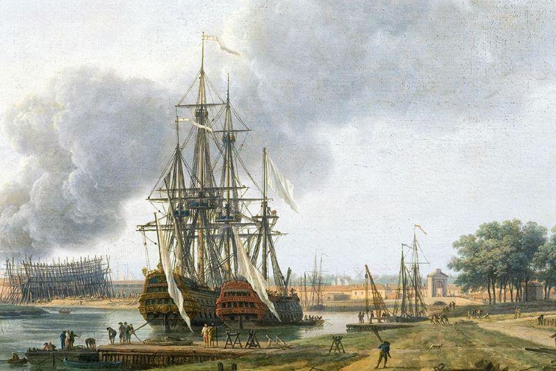 Port de Rochefort - j Vernet (1714-1789)
